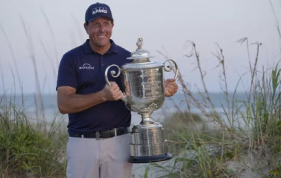 Phil Mickelson Becomes Oldest Winner Of The PGA Championship