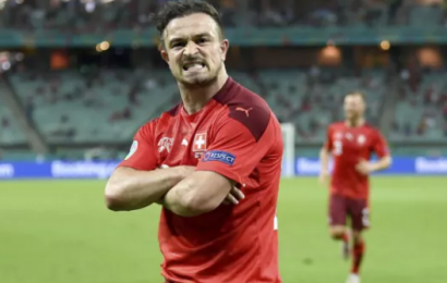 Shaqiri Scores Twice As Swiss Defeat Turks To Finish Third In Group A