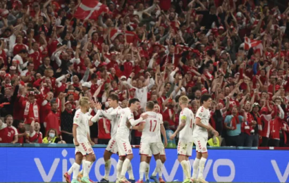 Denmark Soar Past The Russians To Advance To Knockout Rounds