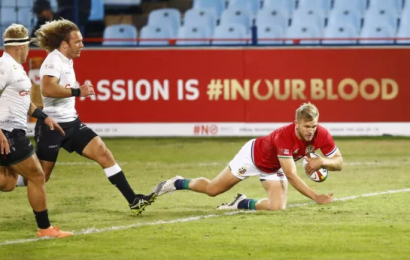Lions Run Eleven Tries Past The Sharks In South Africa