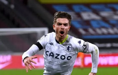 Manchester City Closing In On Deal For Jack Grealish