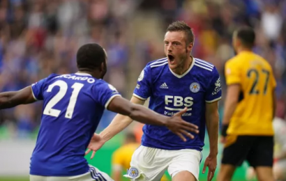 Vardy Scores Winner As Foxes Beat Wolves