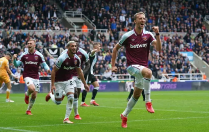 West Ham Come From Behind Twice To Defeat Magpies