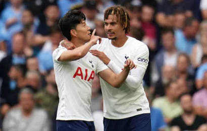 Spurs Shock Reigning Champions Manchester City