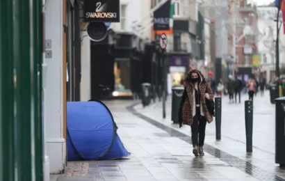Number Of Homeless In Ireland Increases For Third Straight Month