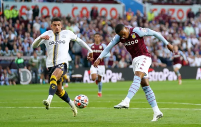 Aston Villa Hand Everton Their First Loss Of The Season