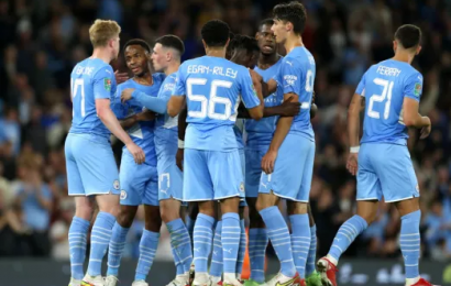 Guardiola Opts For Mix Of Youth And Experience As City Demolish Wycombe
