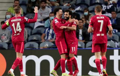 Salah Scores A Brace As Liverpool Ease Past Porto