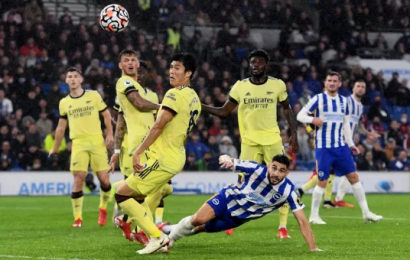 Arsenal And Brighton Share The Spoils At The Amex Stadium
