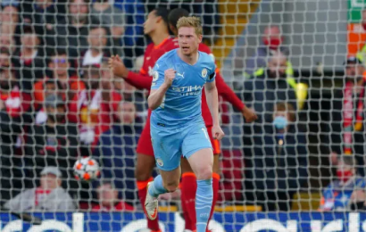 Manchester City Come From Behind Twice To Draw With Liverpool