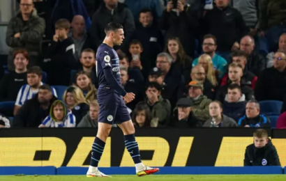 Foden Scores A Brace As Manchester City Demolish Seagulls