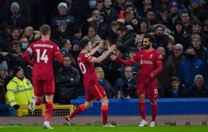 Salah On The Double As Liverpool Dominate In Merseyside Derby