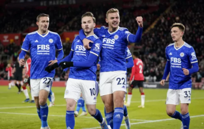 Maddison On The Scoreboard As Saints Hold Foxes At Bay