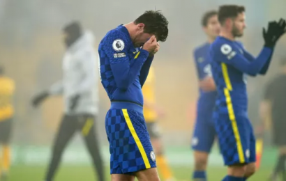 Depleted Chelsea Play Out Scoreless Draw With Wolves