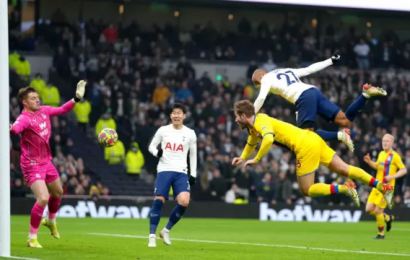 Moura Scores A Brace As Spurs Defeat Covid-Hit Crystal Palace