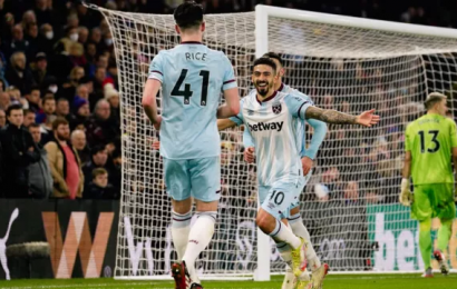 West Ham Survive Late Fightback From Eagles At Selhurst Park