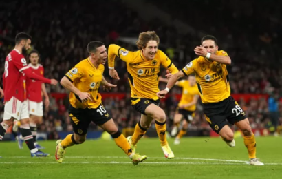 Moutinho Scores Winner As Wolves Down Manchester United At Old Trafford