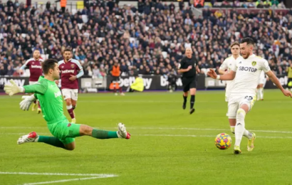 Harrison Scores A Hat-Trick As Leeds Win At West Ham