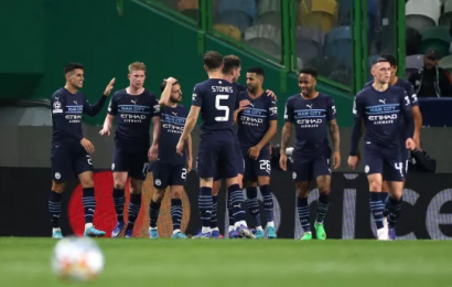Manchester City Demolish Sporting In Lisbon