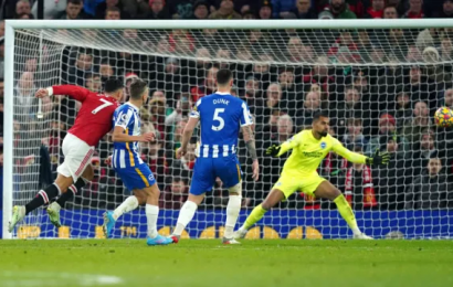 Ronaldo Ends Goal Drought To Secure Win Against Brighton