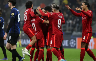 Advantage Liverpool After Victory At The San Siro