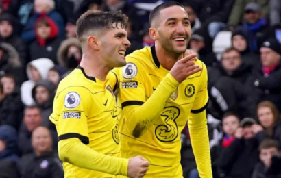 Ziyech’s 89th Minute Goal Gives Chelsea Victory At Selhurst Part