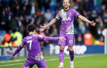 Spurs Duo Set New Premier League Record Against Leeds