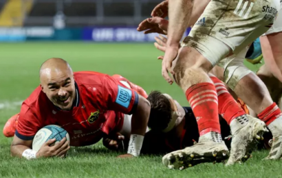 Zebo In Hat-Trick Heaven As Munster Beat Edinburgh