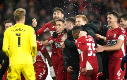 Giant-Killing Middlesbrough Get Chelsea In FA Cup Quarterfinals