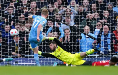 De Bruyne And Mahrez On The Double As City Win The Manchester Derby