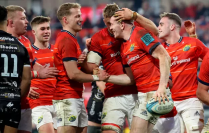 Munster Run In Ten Tries Against The Dragons