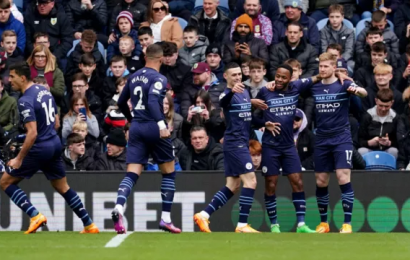 Manchester City Back On Top After Defeating Burnley