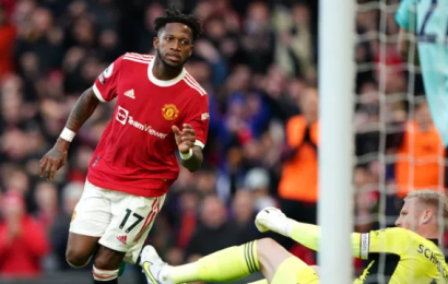 Fred Saves A Point For Manchester United Against Leicester
