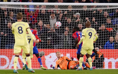 Arsenal Are Blown Away By Crystal Palace At Selhurst Park