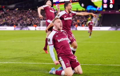 Cresswell Sees Red As Hammers Draw Against Lyon