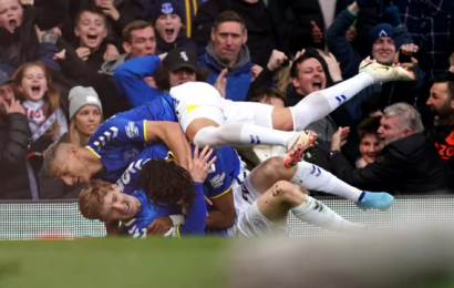 Everton Stun Manchester United At Goodison Park