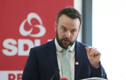 Eastwood Highlights Poverty In The North At SDLP Manifesto Launch