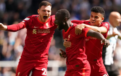 Liverpool Still On For Quadruple After Keita Sinks Magpies