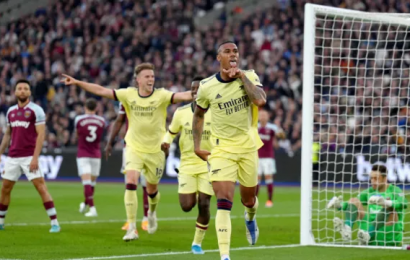 Arsenal Hold Onto Fourth Place After Victory At West Ham