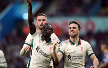 Mane Keeps Liverpool’s Title Hopes Alive At Aston Villa