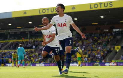Spurs Secure Champions League Spot With Win At Carrow Road