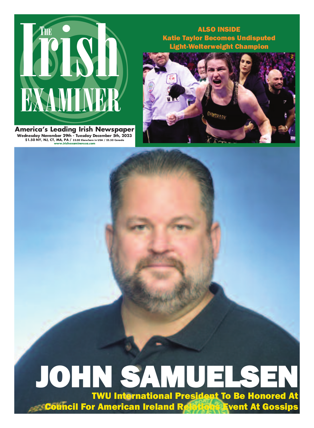 Irish Examiner USA ePaper Archive 2023 Irish Examiner USA