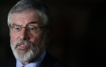 Gerry Adams Talks of Brexit, War and the IRA