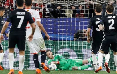 De Gea the Hero as United Hold Sevilla to Goalless Draw