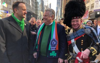 Varadkar Marches in NYC Parade with Partner