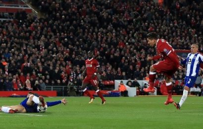 Liverpool Advance Despite Draw With Porto