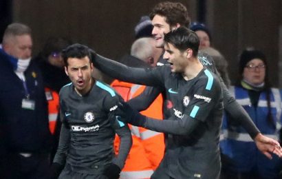 Chelsea Strike Late to Advance Past Leicester