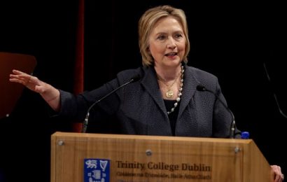 Hillary Clinton Warns Brexit Must Not Undermine Peace Process