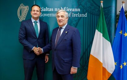 Tajani May Visit Ireland to Show Support for Brexit Backstop