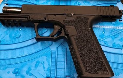 Three Handguns Found in Package from US